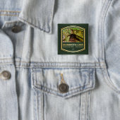 Badge Carré 5 Cm Mammoth Cave NP (PF1) (En situation)