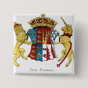 Badge Carré 5 Cm Manteau des bras de Jane Seymour