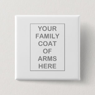 Badge Carré 5 Cm Manteaux des boutons/insignes de bras