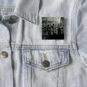 Badge Carré 5 Cm Manuscrit cunéiforme (En situation)