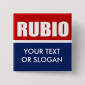 BADGE CARRÉ 5 CM MARC RUBIO 2012 (Devant)