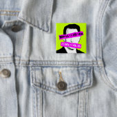 Badge Carré 5 Cm Marcheur de Scott du Gouverneur de rappel (En situation)