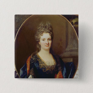 Badge Carré 5 Cm Marguerite des prés Arouet, c.1700 de Marie
