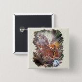 Badge Carré 5 Cm Mariage indien américain Night Vignette (Devant & derrière)