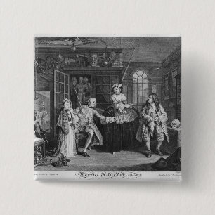 Badge Carré 5 Cm Mariage un mode de La