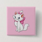 Badge Carré 5 Cm Marie Button (Devant)