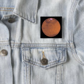 Badge Carré 5 Cm Mars 5 (En situation)