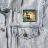 Badge Carré 5 Cm Martini Classy Mermaid Thunder_Cove (En situation)