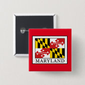 Badge Carré 5 Cm Maryland (Devant & derrière)