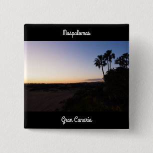 Badge Carré 5 Cm Maspalomas