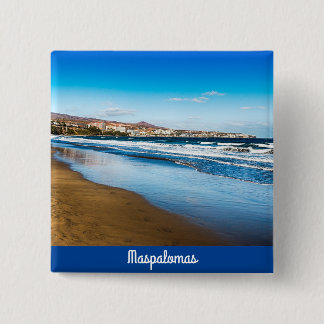 Badge Carré 5 Cm Maspalomas