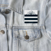 Badge Carré 5 Cm Masquage TAZ™ Dans Les Tracées (En situation)