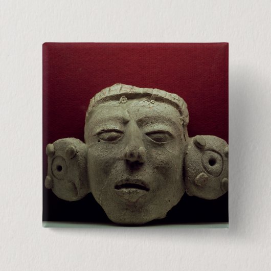 Badge Carré 5 Cm Masque, ANNONCE 500-900 (Devant)