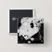 Badge Carré 5 Cm masques de destruction (Devant & derrière)