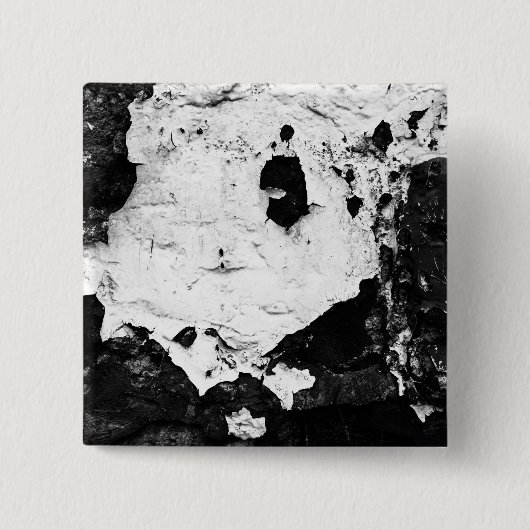 Badge Carré 5 Cm masques de destruction (Devant)