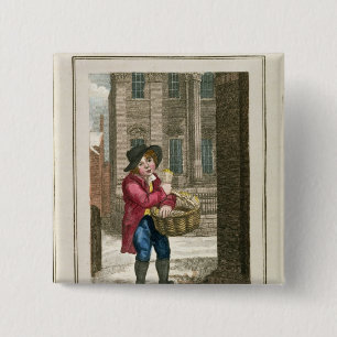 Badge Carré 5 Cm Matchs, manoir