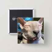 Badge Carré 5 Cm Mauvais glaçon (Devant & derrière)