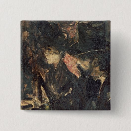 Badge Carré 5 Cm Maxime de Chez (Devant)