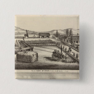 Badge Carré 5 Cm McCreary res, Newtown Landing