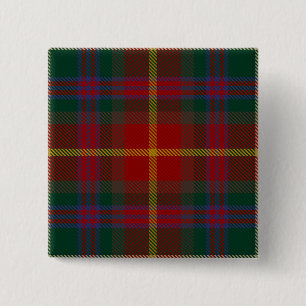 Badge Carré 5 Cm Meath County Irish Tartan