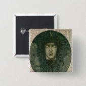 Badge Carré 5 Cm Medusa, 1919 (Devant & derrière)