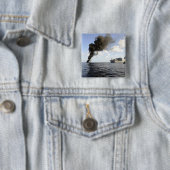 Badge Carré 5 Cm Membres de la Garde côtière américaine (En situation)