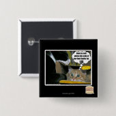 BADGE CARRÉ 5 CM MENSONGE (Devant & derrière)