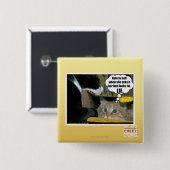 BADGE CARRÉ 5 CM MENSONGE (Devant & derrière)