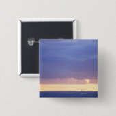 Badge Carré 5 Cm Mer 4 (Devant & derrière)