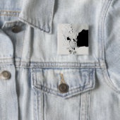 Badge Carré 5 Cm Mer de Ross, Antarctique (En situation)