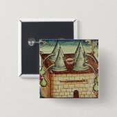 Badge Carré 5 Cm Méthodes de distillation (Devant & derrière)