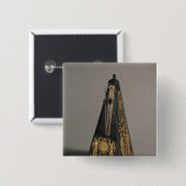 Badge Carré 5 Cm Métronome pyramidal, 1815 (Devant & derrière)