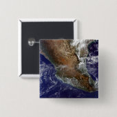 Badge Carré 5 Cm Mexique (Devant & derrière)