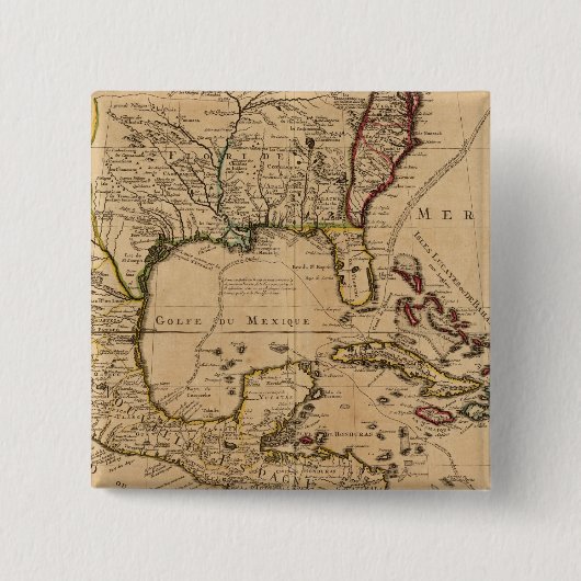 Badge Carré 5 Cm Mexique 10 (Devant)