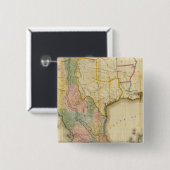 Badge Carré 5 Cm Mexique et États-Unis (Devant & derrière)