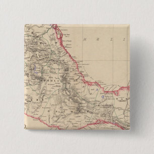 Badge Carré 5 Cm Mexique États du Sud