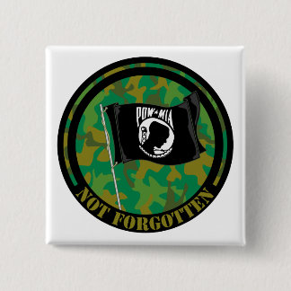 BADGE CARRÉ 5 CM MIA DE PRISONNIER DE GUERRE