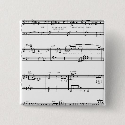 Badge Carré 5 Cm Miduhyo (Devant)