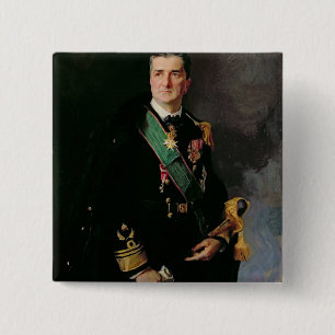 Badge Carré 5 Cm Miklos Horthy de Nagbanya