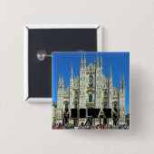 Badge Carré 5 Cm Milan (Devant & derrière)