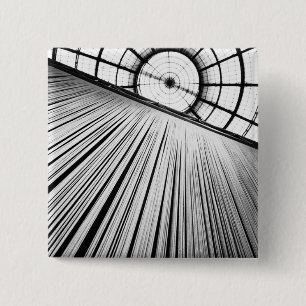 Badge Carré 5 Cm Milano Italie, exposition à la Galleria