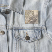 Badge Carré 5 Cm Militaire américain (En situation)