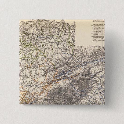 Badge Carré 5 Cm Militaire américain (Devant)