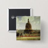 Badge Carré 5 Cm Millénaire de la Russie (Devant & derrière)