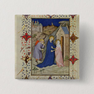 Badge Carré 5 Cm Milliseconde 11060-11061 heures de Notre Dame :