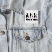 Badge Carré 5 Cm MIM Pin (En situation)