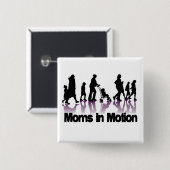 Badge Carré 5 Cm MIM Pin (Devant & derrière)