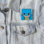 Badge Carré 5 Cm Mini-Batman En Course (En situation)