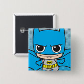 Badge Carré 5 Cm Mini-Batman En Course (Devant & derrière)