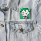 Badge Carré 5 Cm Mini-Joker (En situation)